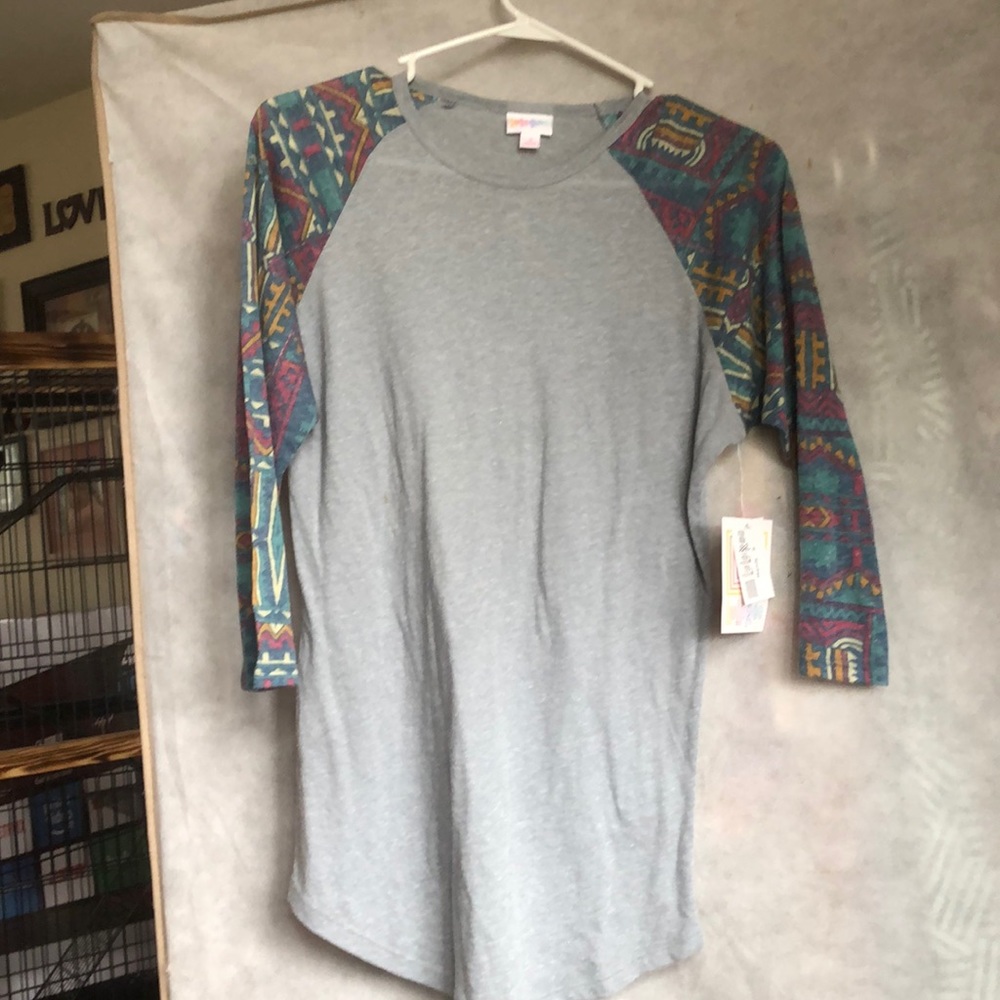 LuLaRoe - Randy - S - multi color sleeves